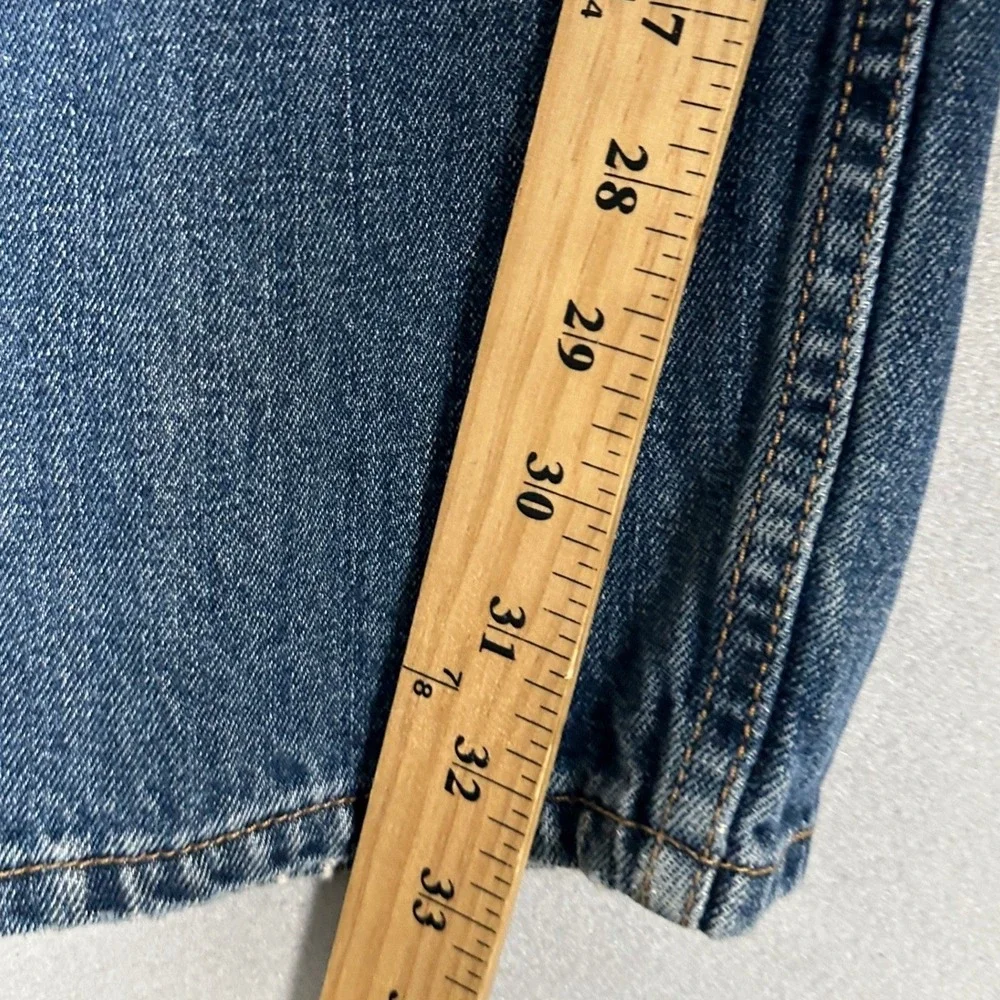 Levis 559 Jeans Mens 36X32 Blue Relaxed Straight Distressed 5-Pocket Denim Pants
